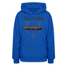 Load image into Gallery viewer, Ladies Fumo Star Hoodie - royal blue