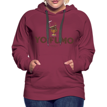 Load image into Gallery viewer, Ladies Power Hour Hoodie - burgundy