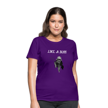 Load image into Gallery viewer, Like a Boss T-Shirt - purple
