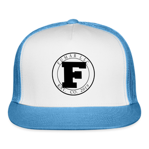Fumar Trucker Hat - white/blue