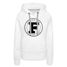 Load image into Gallery viewer, Ladies Fumar Hoodie - white
