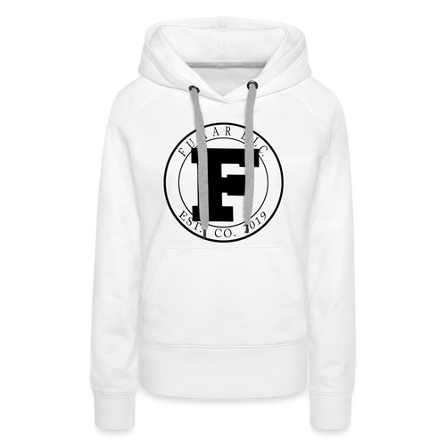 Ladies Fumar Hoodie - white