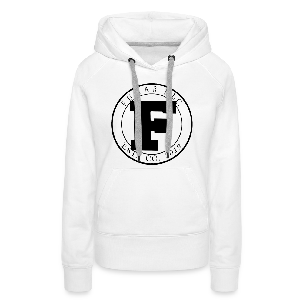 Ladies Fumar Hoodie - white