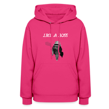 Load image into Gallery viewer, Like a Boss Hoodie - fuchsia