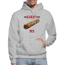 Load image into Gallery viewer, enLIGHTen ME Hoodie - heather gray