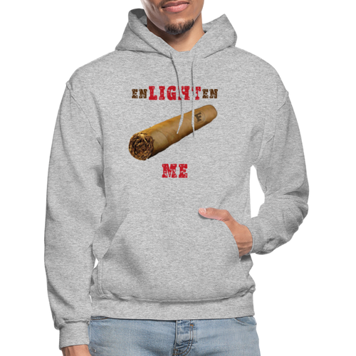 enLIGHTen ME Hoodie - heather gray