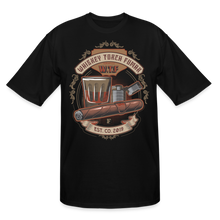 Load image into Gallery viewer, W.T.F Men&#39;s Tall T-Shirt - black