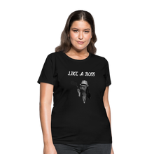 Load image into Gallery viewer, Like a Boss T-Shirt - black