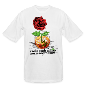 Concrete Rose Tall T-Shirt - white