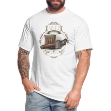 Load image into Gallery viewer, W.T.F Men&#39;s Tall T-Shirt - white