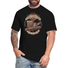 Load image into Gallery viewer, W.T.F Men&#39;s Tall T-Shirt - black