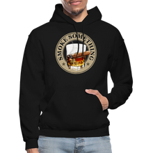 Load image into Gallery viewer, Smoke Something Hoodie - black