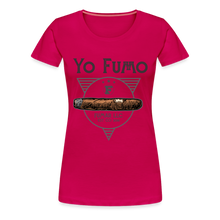 Load image into Gallery viewer, Ladies Fumo Star T-Shirt - dark pink