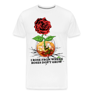 Concrete Rose Men's T-Shirt - white