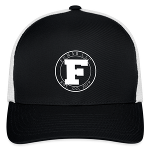Fumar Flexfit Fitted Baseball Cap - black/white