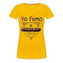 Load image into Gallery viewer, Ladies Fumo Star T-Shirt - sun yellow