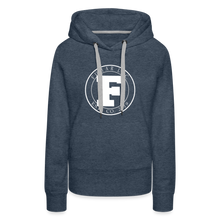 Load image into Gallery viewer, Ladies Fumar Hoodie - heather denim