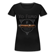 Load image into Gallery viewer, Ladies Fumo Star T-Shirt - black