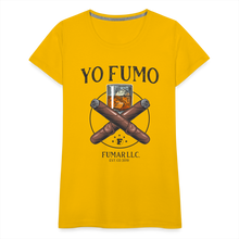 Load image into Gallery viewer, Ladies 2 Sticks T-Shirt - sun yellow