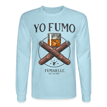 Load image into Gallery viewer, Yo Fumo Men&#39;s Long Sleeve T-Shirt - powder blue