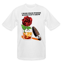 Load image into Gallery viewer, Whiskey Rose Tall T-Shirt - white