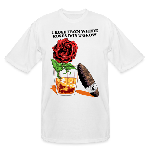 Whiskey Rose Tall T-Shirt - white