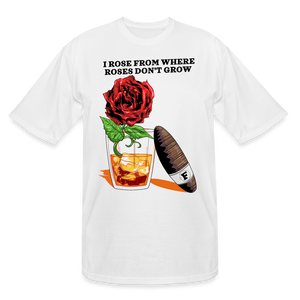Whiskey Rose Tall T-Shirt - white