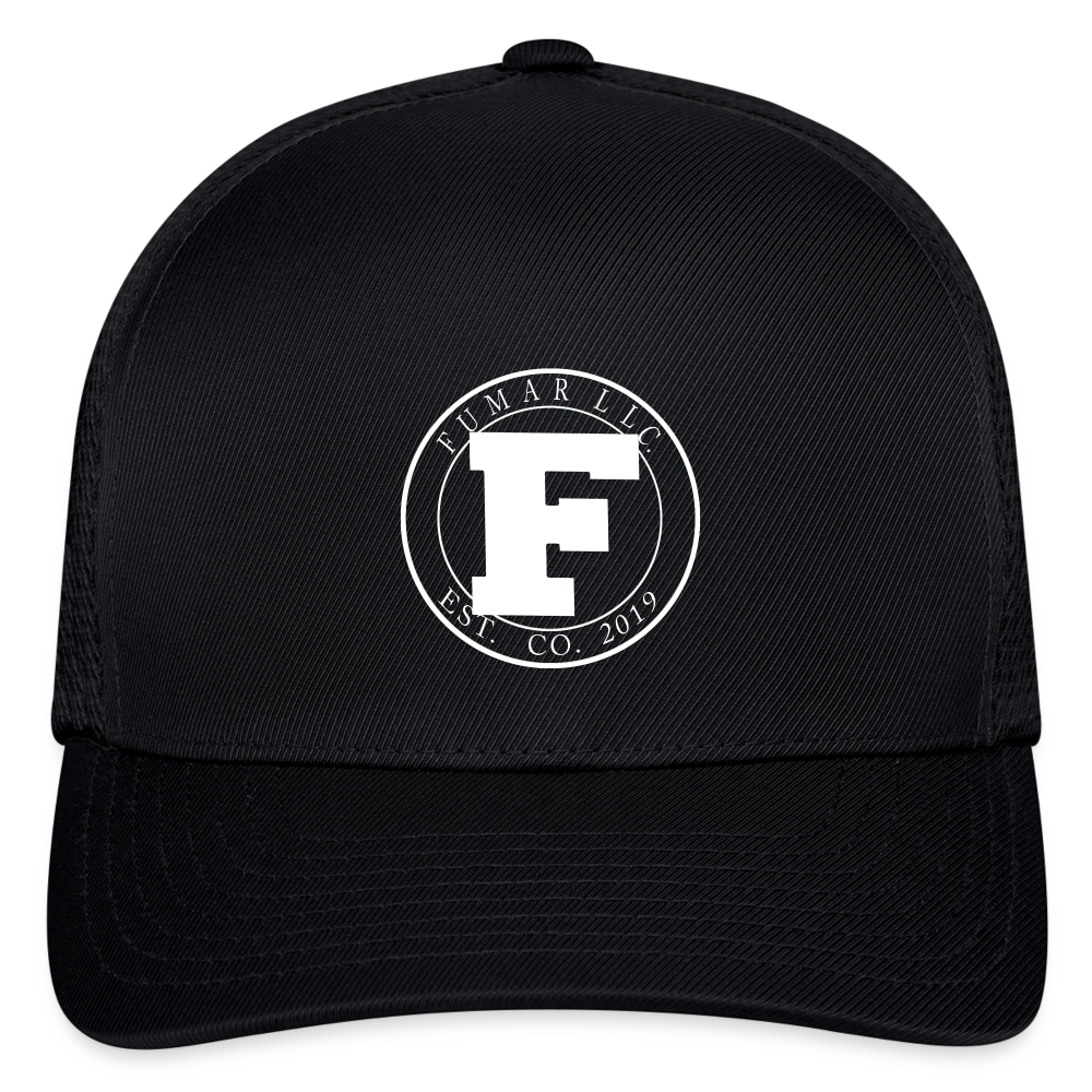 Fumar Flexfit Fitted Baseball Cap - black