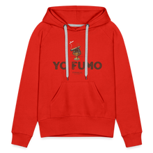 Load image into Gallery viewer, Ladies Power Hour Hoodie - red