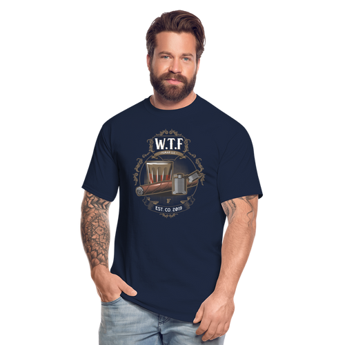 W.T.F Men's Tall T-Shirt - navy