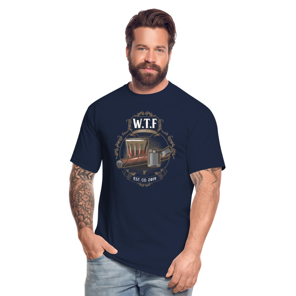 W.T.F Men's Tall T-Shirt - navy