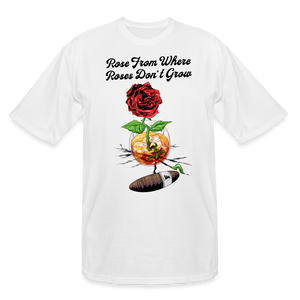 Concrete Rose Tall T-Shirt - white