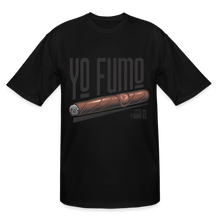 Load image into Gallery viewer, Yo Fumo Men&#39;s Tall T-Shirt - black