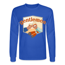 Load image into Gallery viewer, Gentlemen Men&#39;s Long Sleeve T-Shirt - royal blue