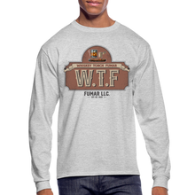 Load image into Gallery viewer, Men&#39;s Long Sleeve W.T.F - heather gray