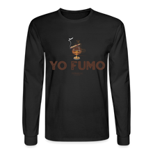 Load image into Gallery viewer, Yo Fumo Men&#39;s Long Sleeve T-Shirt - black