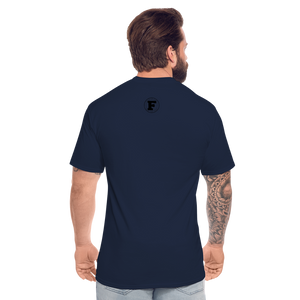 Smoking Rose Tall Men's T-Shirt - navy