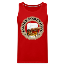 Load image into Gallery viewer, Smoke Something - Men’s Tank - red