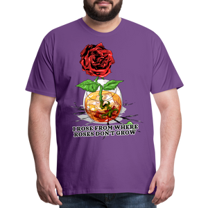 Concrete Rose Men's T-Shirt - purple