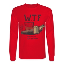 Load image into Gallery viewer, W.T.F Men&#39;s Long Sleeve T-Shirt - red