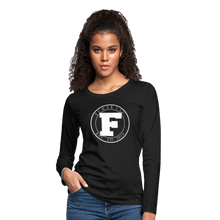 Load image into Gallery viewer, Fumar Women&#39;s Premium Long Sleeve T-Shirt - black