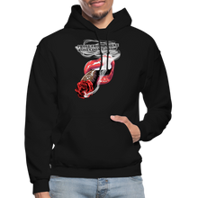 Load image into Gallery viewer, Smoking Rose Hoodie - black