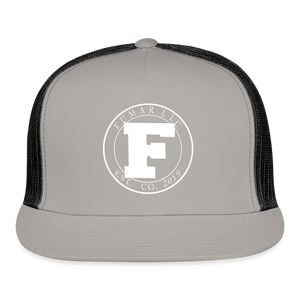 Fumar Trucker Hat - gray/black