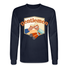 Load image into Gallery viewer, Gentlemen Men&#39;s Long Sleeve T-Shirt - navy