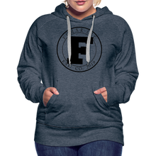 Load image into Gallery viewer, Ladies Fumar Hoodie - heather denim