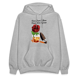 Whiskey Rose Hoodie - heather gray
