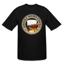 Load image into Gallery viewer, Smoke Something Men&#39;s Tall T-Shirt - black
