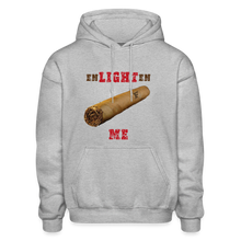 Load image into Gallery viewer, enLIGHTen ME Hoodie - heather gray