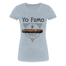Load image into Gallery viewer, Ladies Fumo Star T-Shirt - heather ice blue