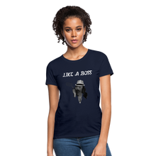 Load image into Gallery viewer, Like a Boss T-Shirt - navy